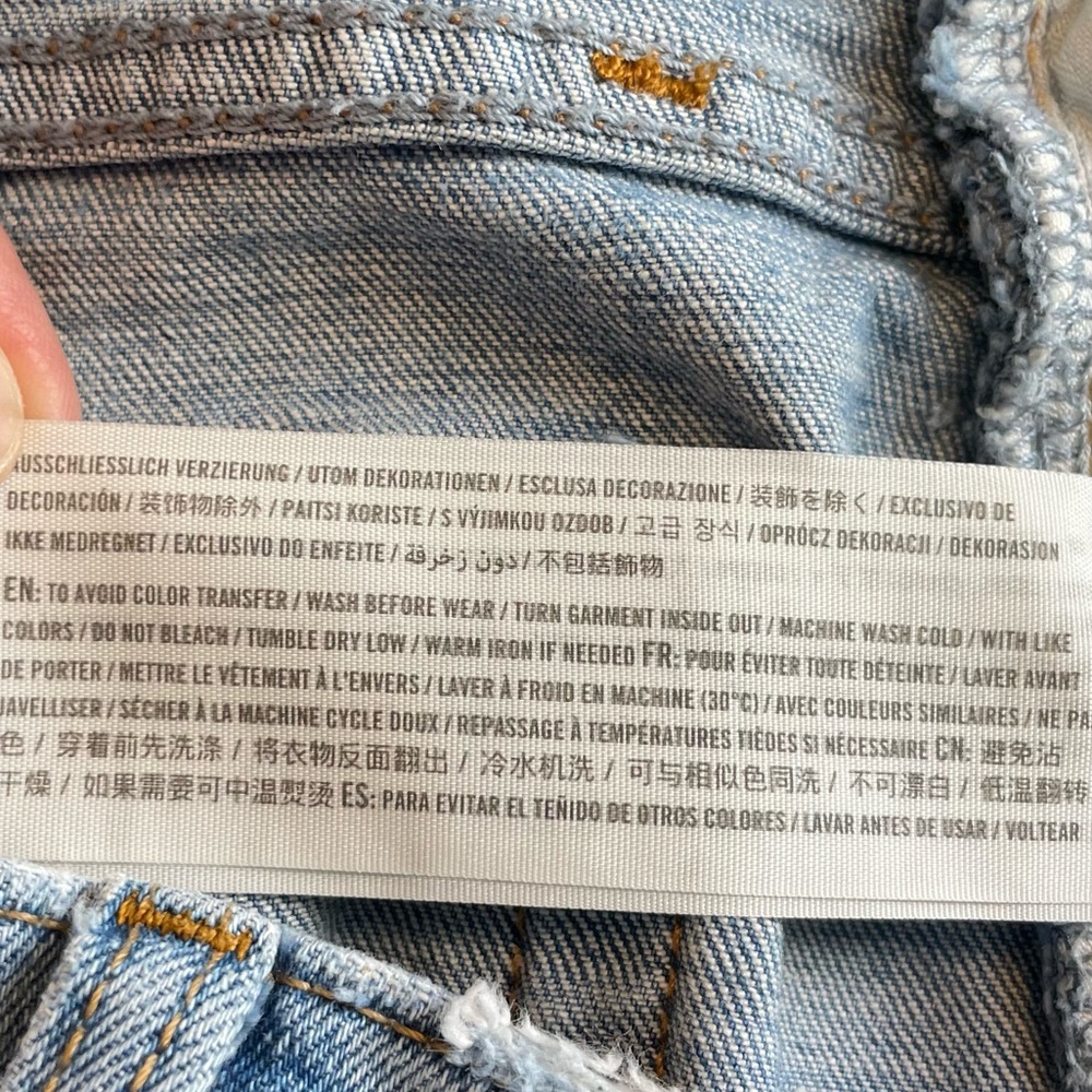 Abercrombie & Fitch The Ankle Straight Ultra High Rise Curve Love 90’s Jeans, 32 - Picture 10 of 10